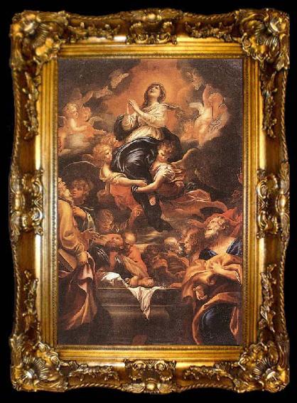 framed  PIOLA, Domenico Assumption of the Virgin, ta009-2